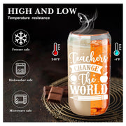 Teacher Gift: Hot Cold Glasses
