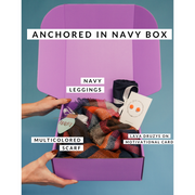 Savvy Gift Box - Anchored in Navy