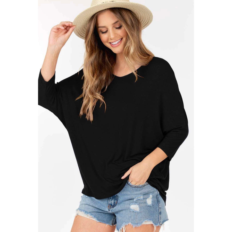 Basic Top - Dolman Sleeves - 2 colors