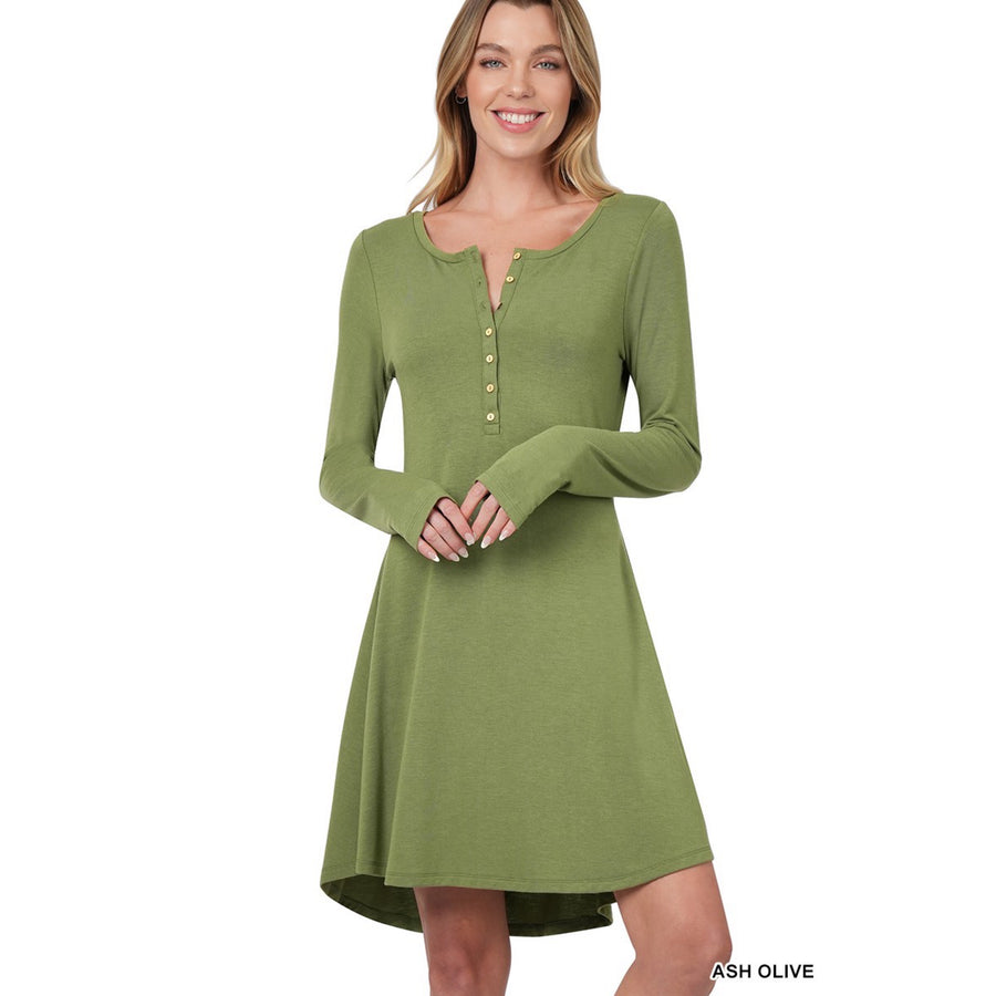 Apple Orchard Dress- Sage