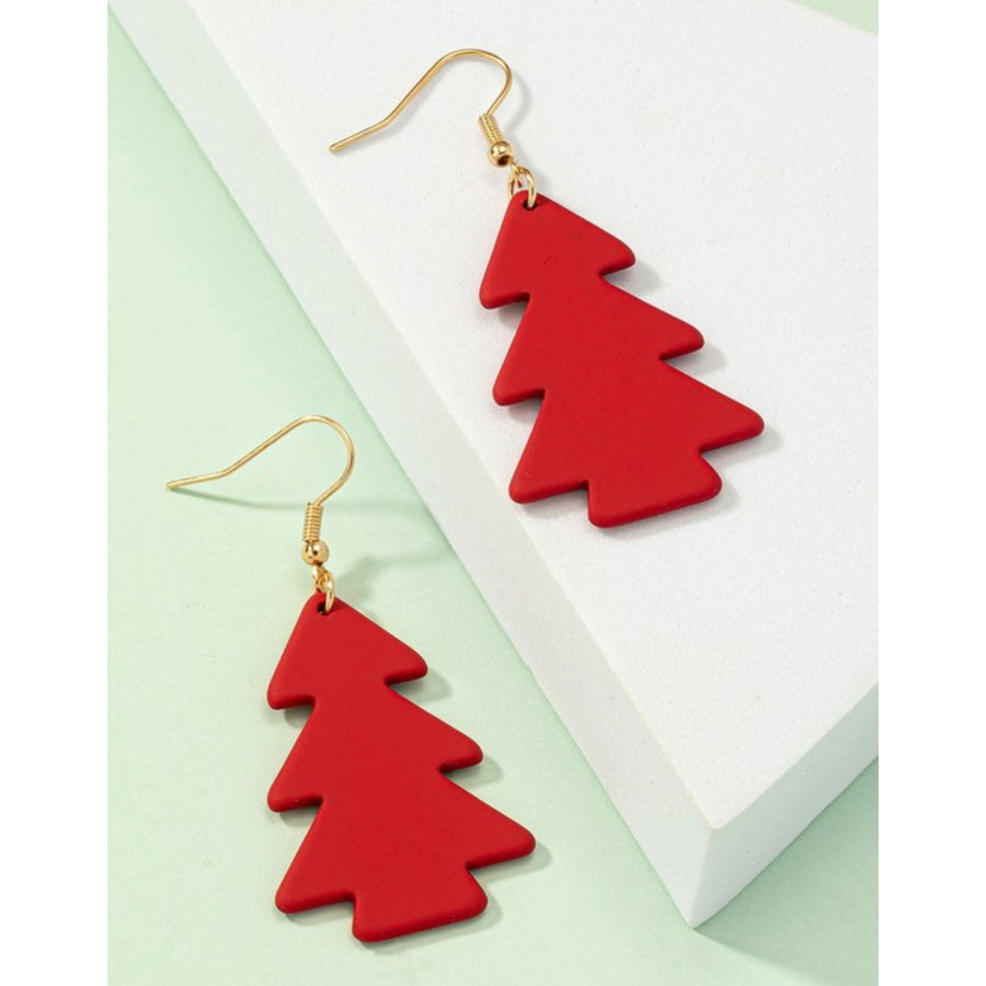 Christmas Tree Statement Earrings