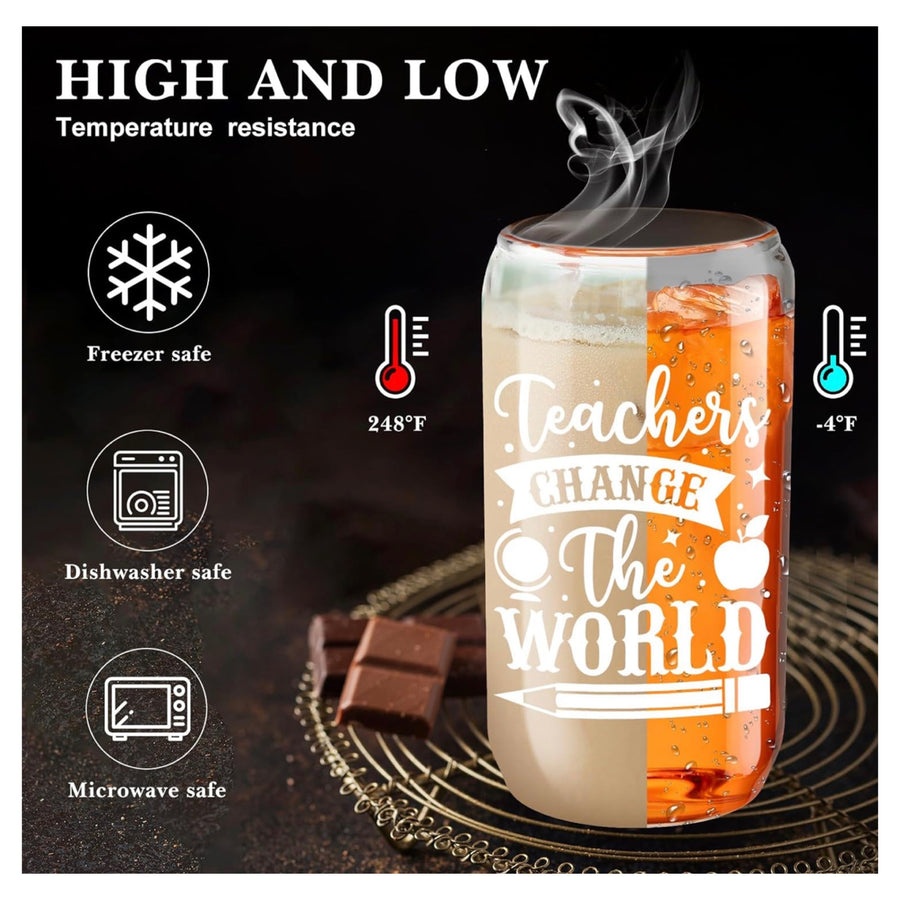 Teacher Gift: Hot Cold Glasses