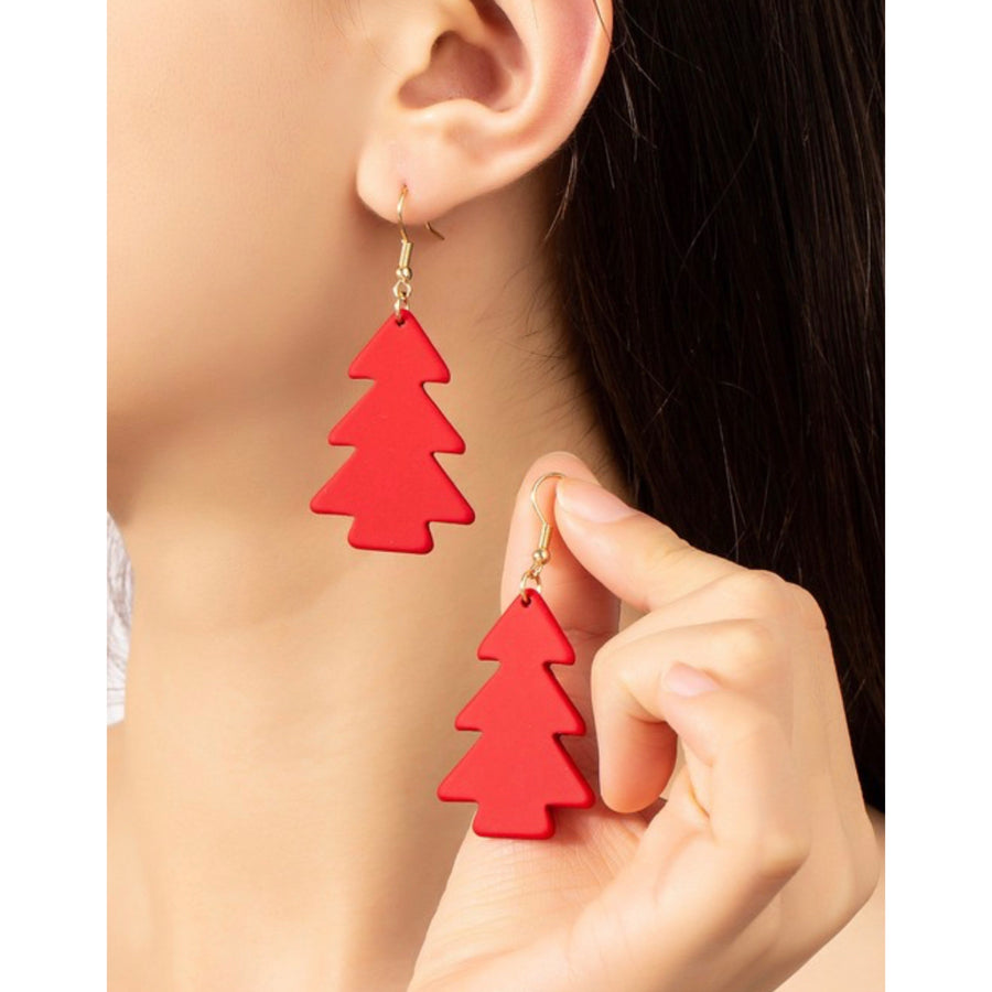 Christmas Tree Statement Earrings