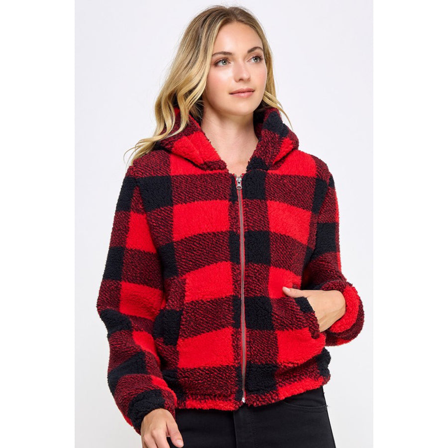 Buffalo Plaid Sherpa