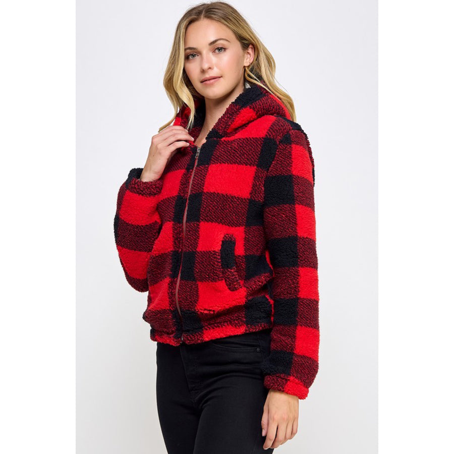 Buffalo Plaid Sherpa