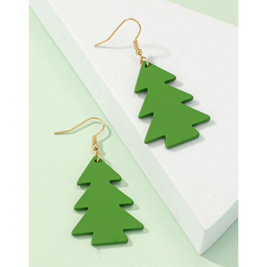 Christmas Tree Statement Earrings