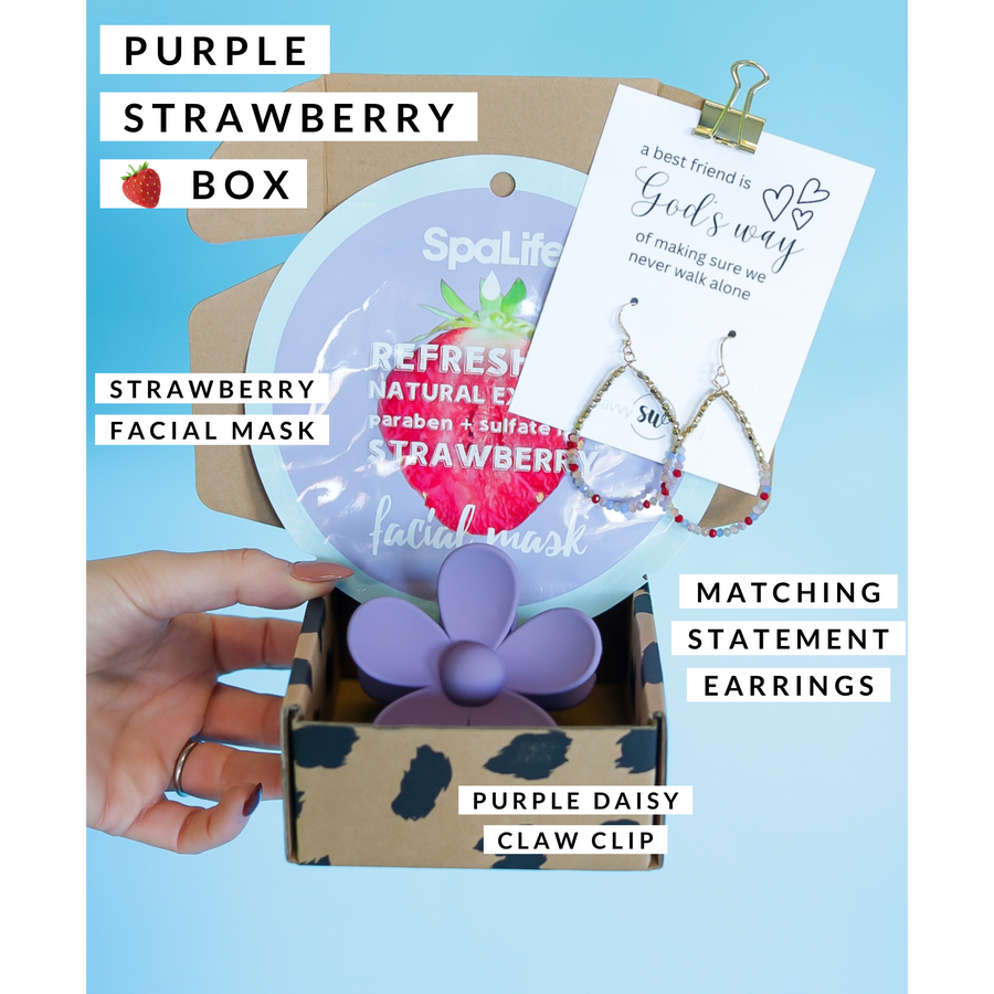Savvy Gift Box - Purple Strawberry