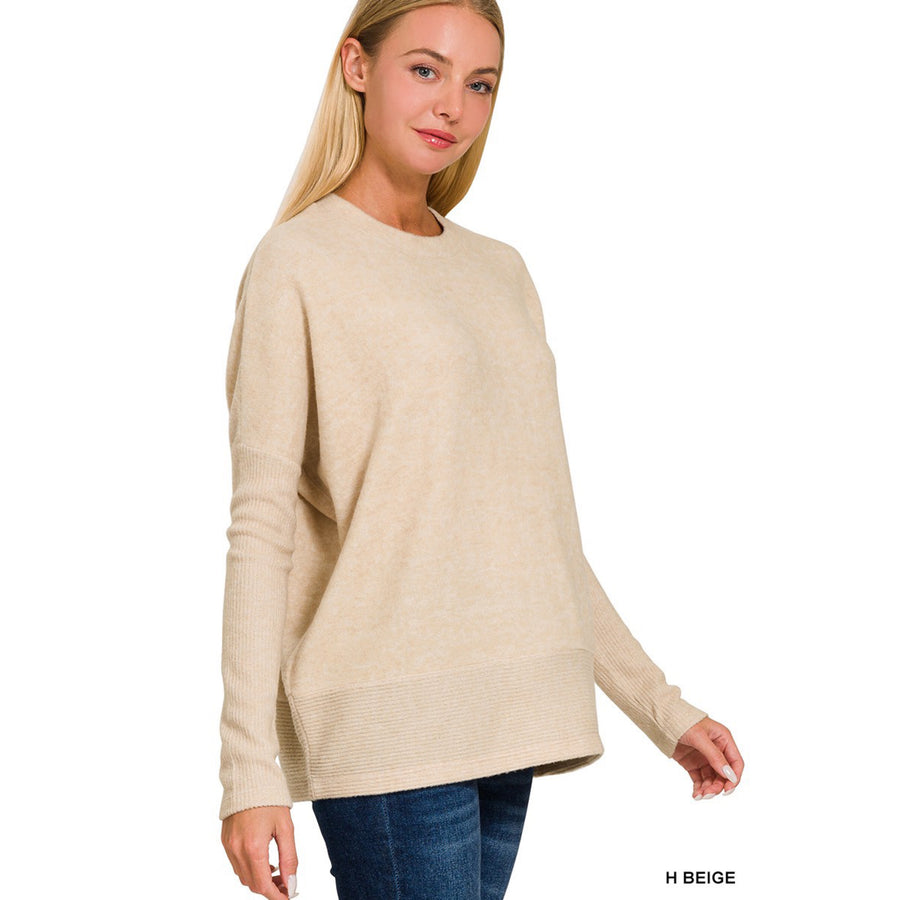 Snow Days Long Sleeve Top - Natural