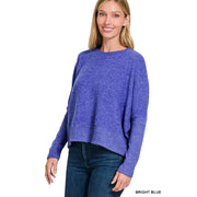 Hacci Soft Sweater - Bright Blue
