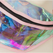 Barbie accessories: Large Iredescent Clear Fanny Pack Bag
