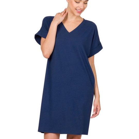 Let's Go to Target T-Shirt Dress - Navy