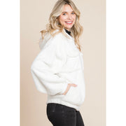 Winter White Sherpa 