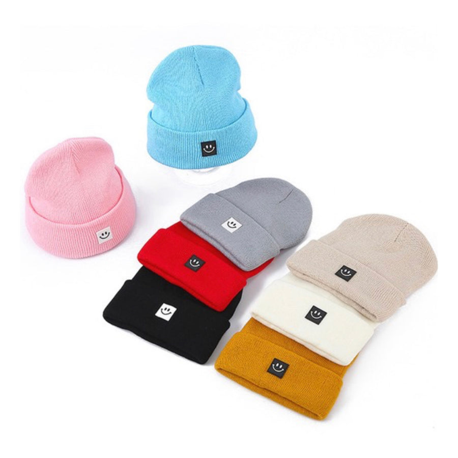 Smiley Face Beanies - 2 Colors