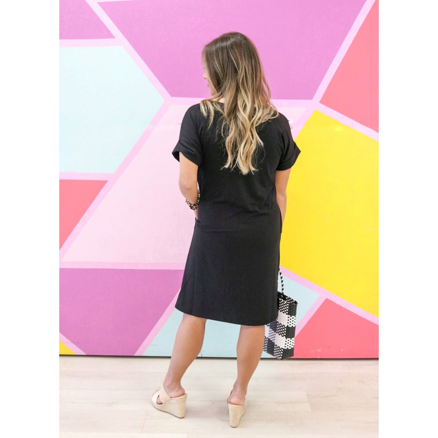 Let's Go to Target T-Shirt Dress - Navy