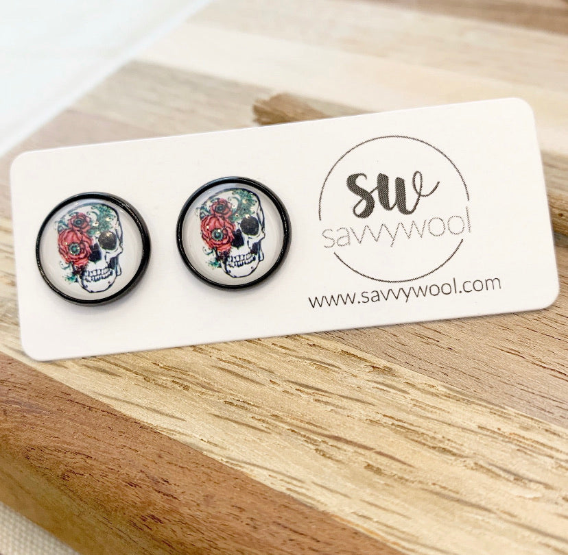 Savvy Studs - Sugar Skulls