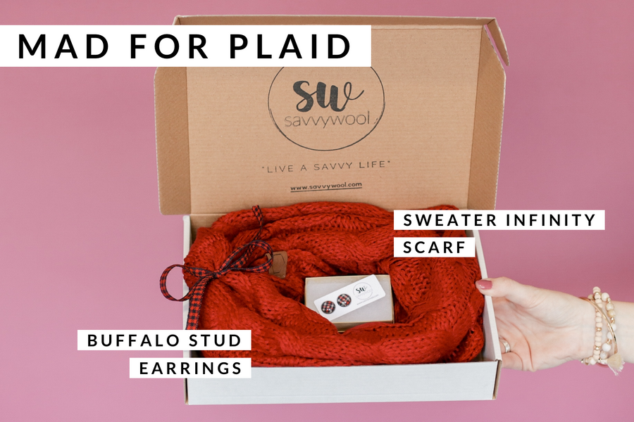 Stay Savvy Box - Mad for Plaid