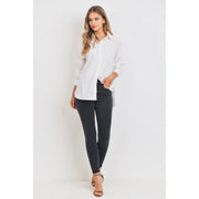 Boyfriend Button Down Blouse