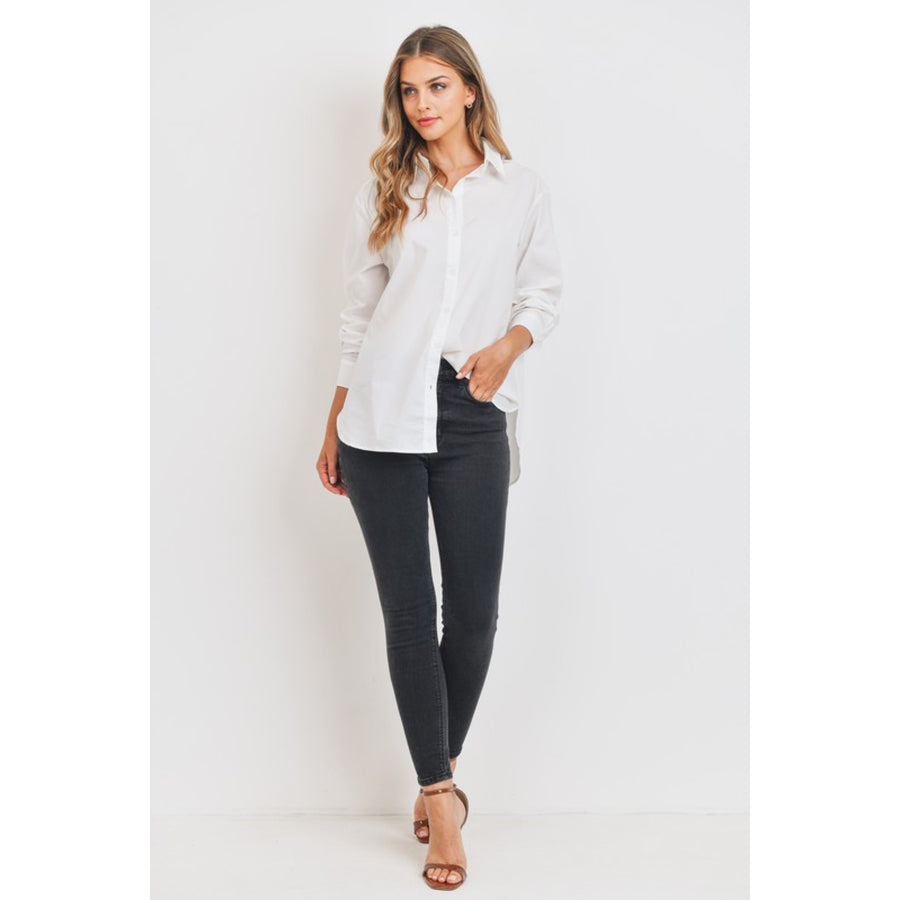 Boyfriend Button Down Blouse