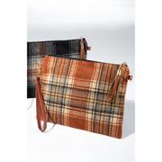 Plaid Crossbody Winter Clutch