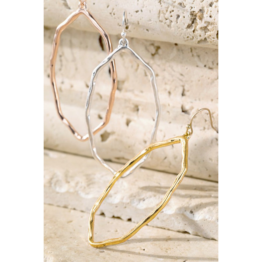 Champagne Statement Earrings