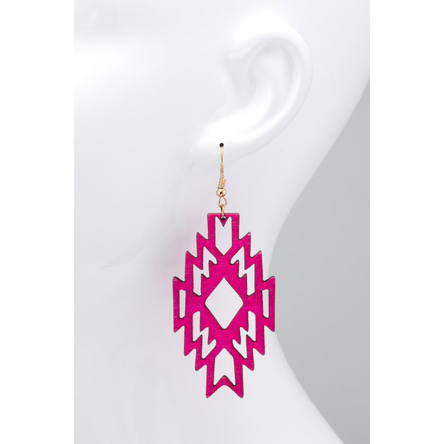 Fuchsia Statement Earrings