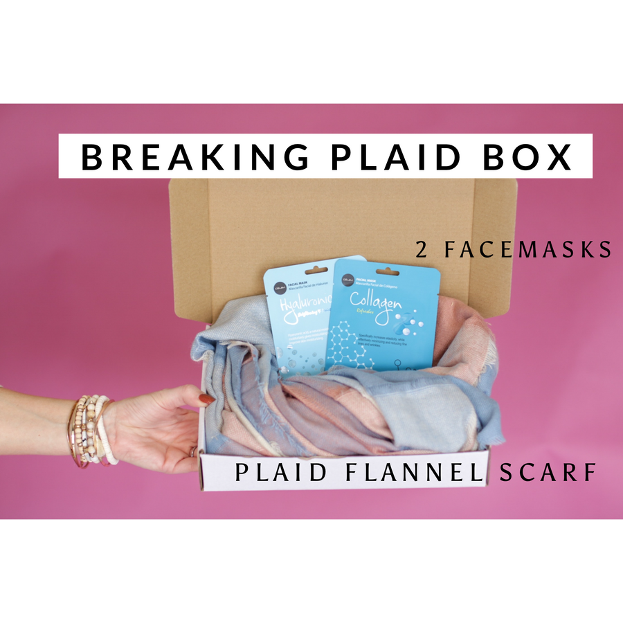 Savvy Gift Box - Breaking Plaid