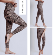 Leopard Leggings - Brown