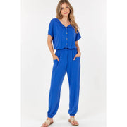 Big Trip Jumpsuit - Blue