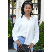 Boyfriend White Button Down