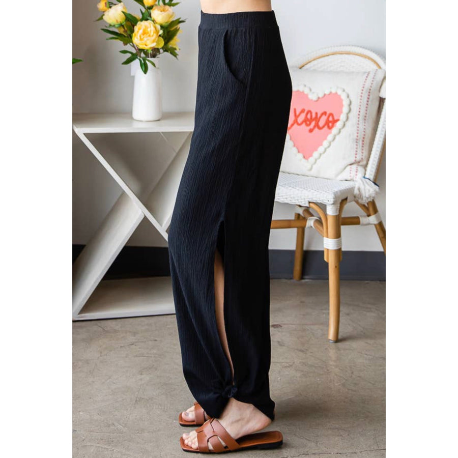 Comfy Slit Side Summer Pants