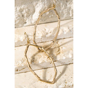 Champagne Statement Earrings