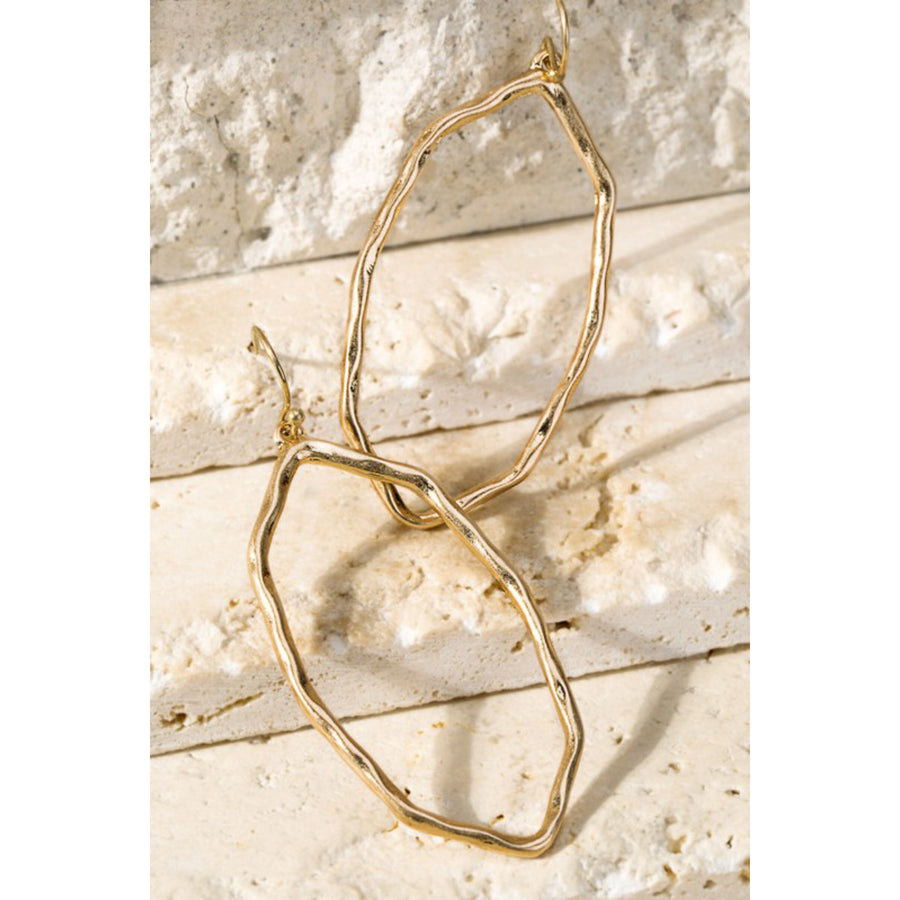 Champagne Statement Earrings