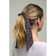 Flower Pony Tail Scarf Scrunchie