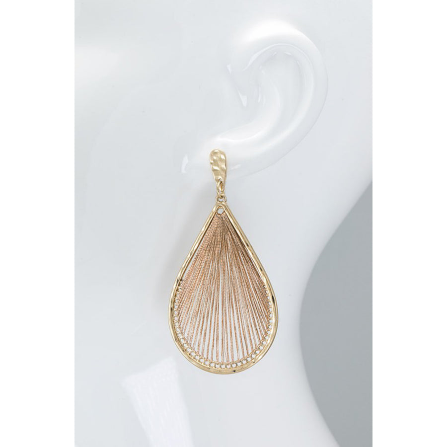 Opal Colored Statement Earrings