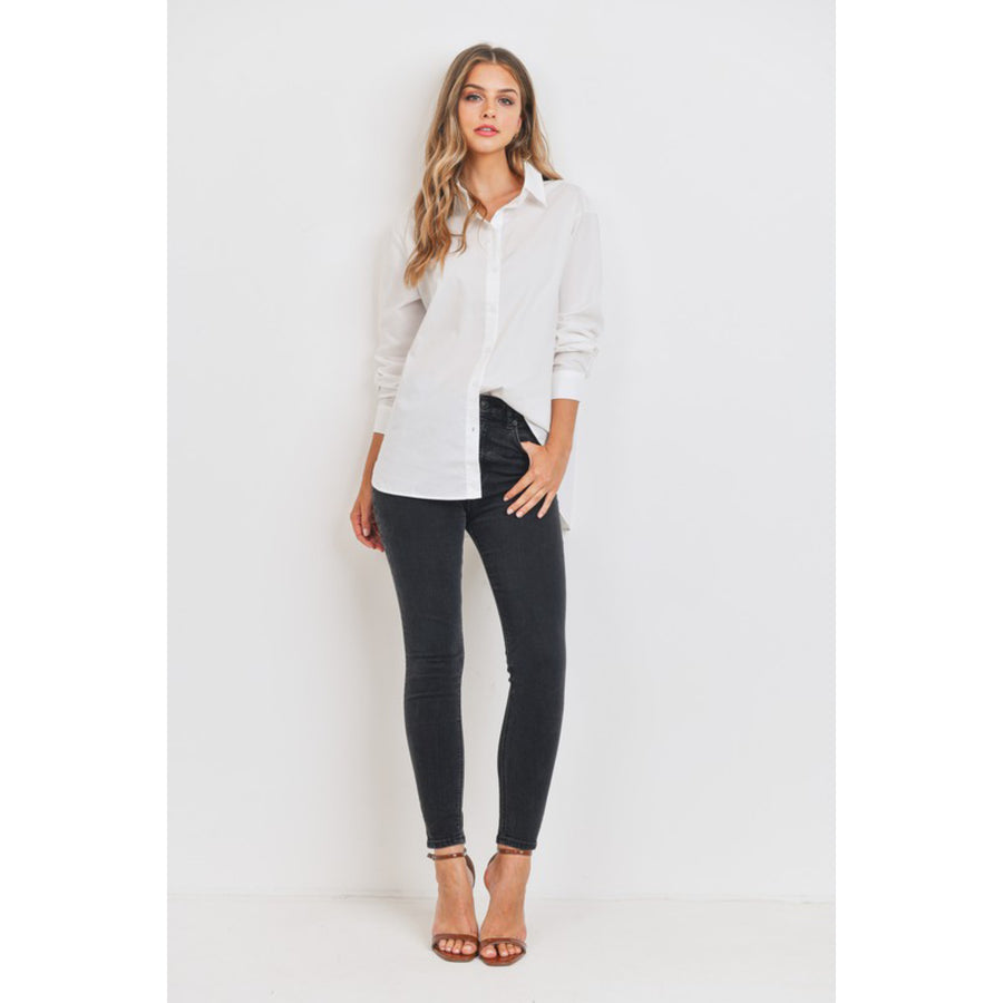 White Button Down Outfit 