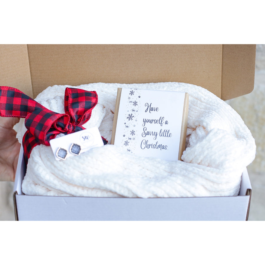 Savvy Gift Box - Winter White