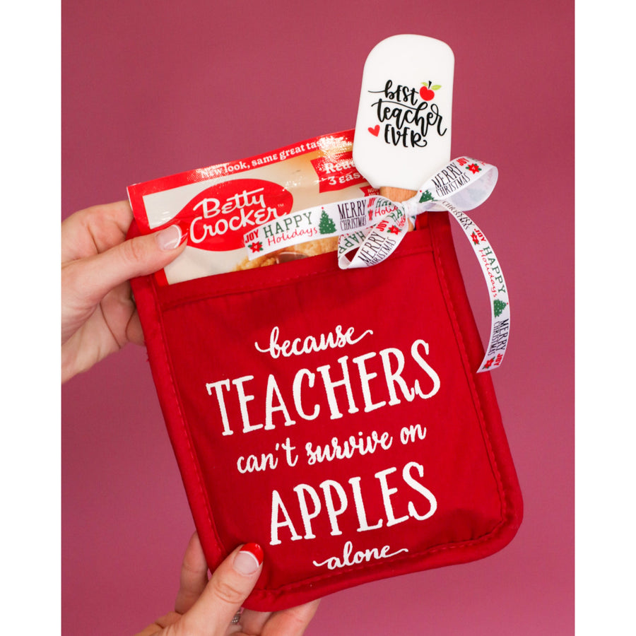 Teacher Gift Idea: Holiday Pot Holder