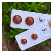 Savvy Stud Earrings - Grinch-mas (Bigs)