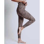 Leopard Leggings - Brown