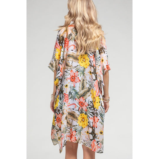 Spring Kimono - Hibiscus