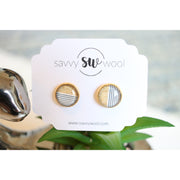 12MM Druzy Earrings - Yacht Club