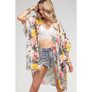 Spring Kimono - Hibiscus