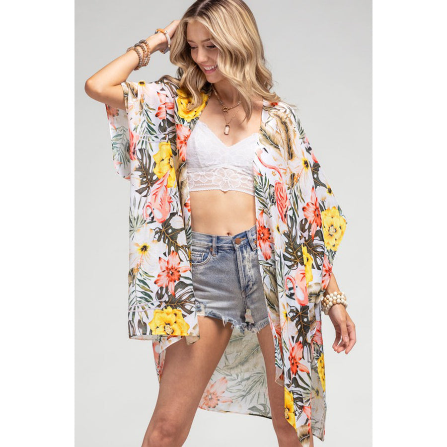 Spring Kimono - Hibiscus