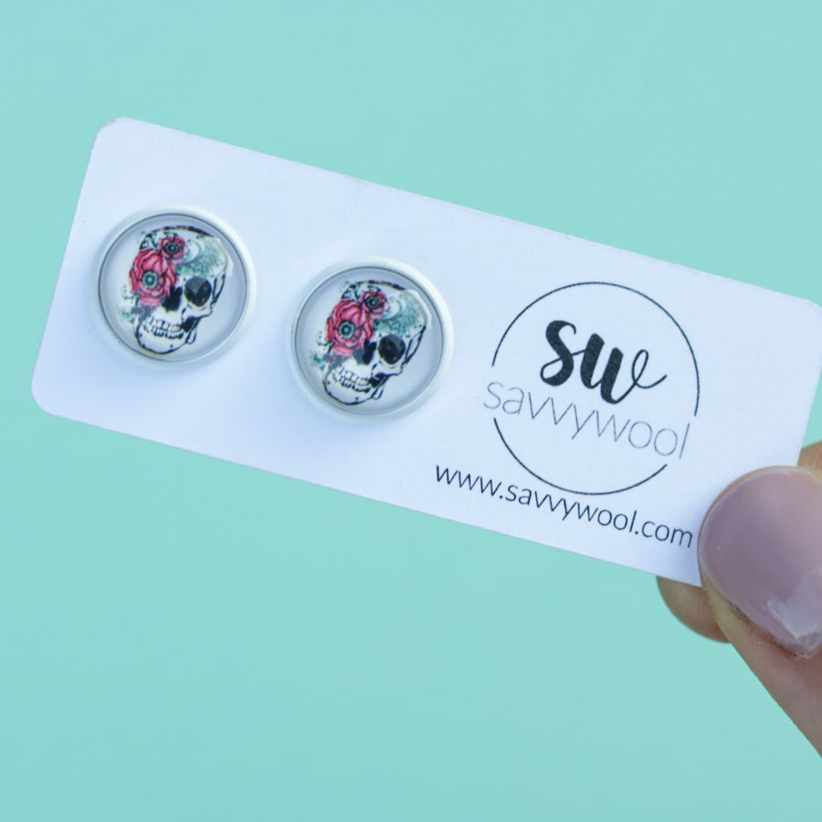 Savvy Studs - Sugar Skulls