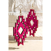 Fuchsia Statement Earrings